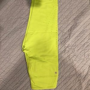 Fabletics leggings and tanks. Never worn